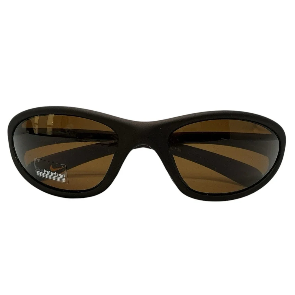 Nike Tarj Classic Sunglasses. EV0066 201 Soft Brown Polarized Lenses.